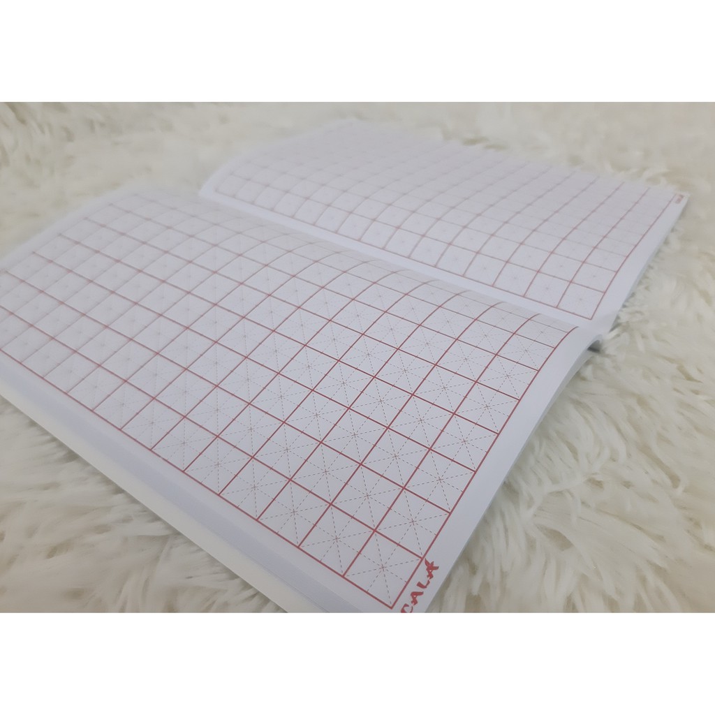 Vở ô mễ viết chữ Hán 100 trang Cala