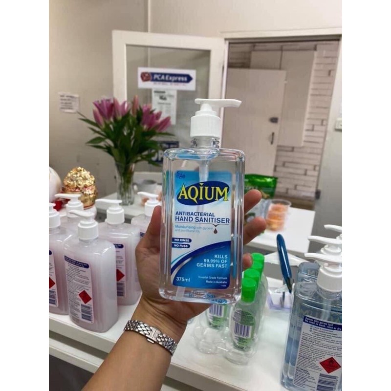 Gel rửa tay khô Úc EGO AQIUM 375ml, êm dịu, không khô da tay | BigBuy360 - bigbuy360.vn