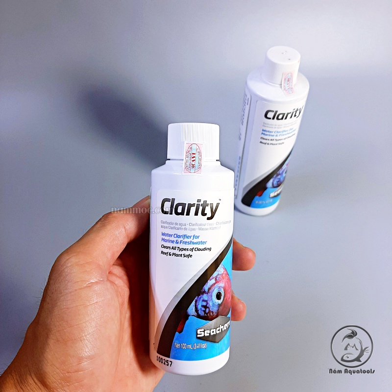 Seachem Clarity | Chế Phẩm Khử Đục - Làm Trong Nước Nhanh Chóng Cho Bể Cá Cảnh, Thuỷ Sinh