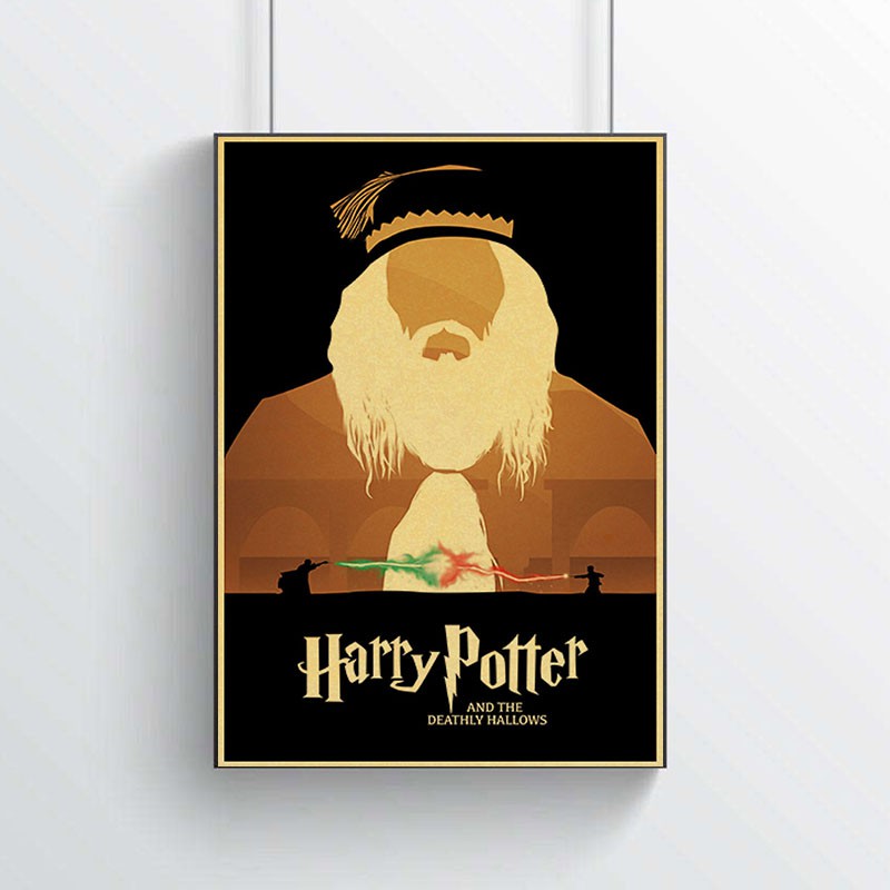 Poster Phim Harry Potter Dán Tường Trang Trí Độc Đáo
