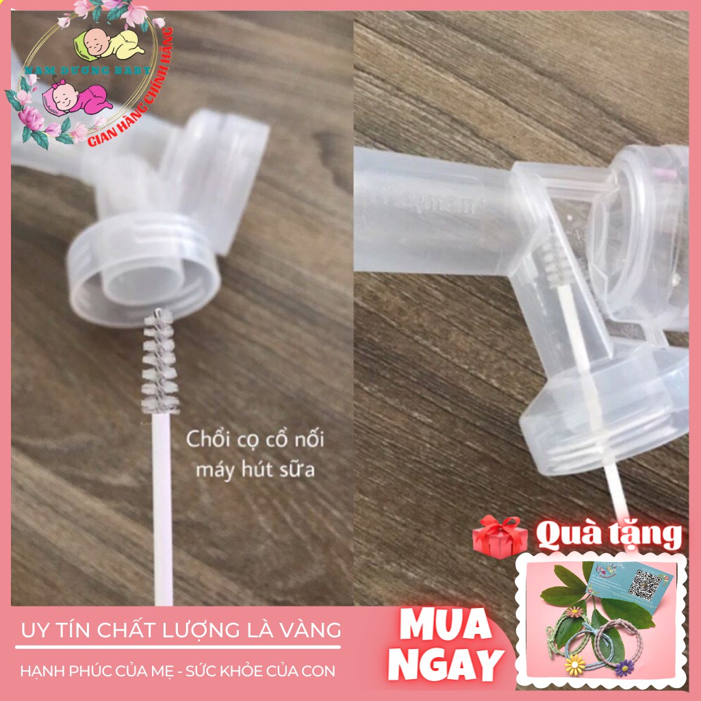 Chổi cọ cổ/ Chổi cọ ống thông khí vệ sinh phụ kiện,ống dây cho máy hút sữa