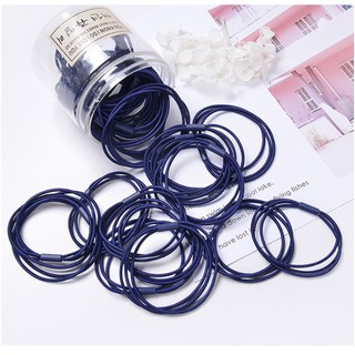 Hộp 30 dây cột tóc trơn 3 dây hàn quốc