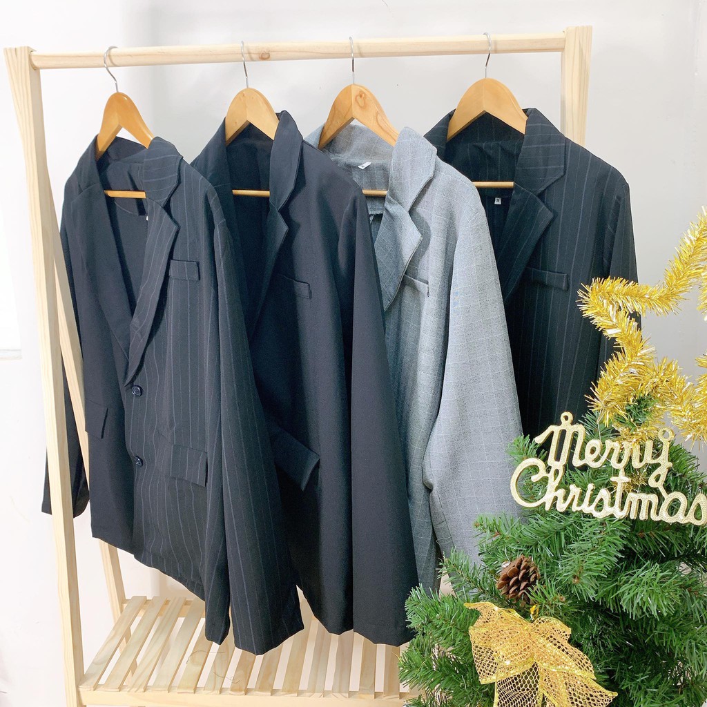 [HÌNH THẬT] ÁO KHOÁC VEST BLAZER NAM NỮ UNISEX THỜI TRANG OVER SIZE MR SMILE 99 SHOP | BigBuy360 - bigbuy360.vn