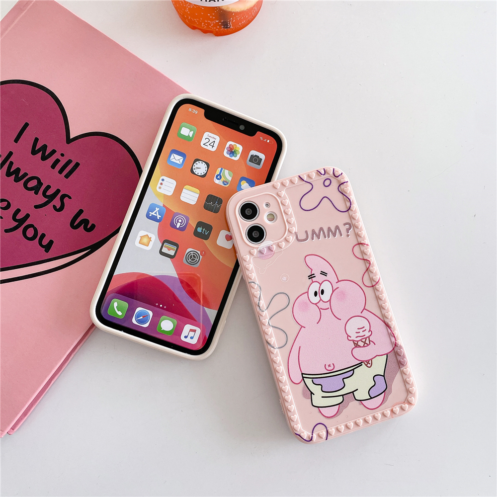 Ốp Lưng In Hình Spongebob Dễ Thương Cho Iphone 12 Mini Pro Max 6 6s 7 8 Plus Xr Xs Max Iphone 11 Pro Max