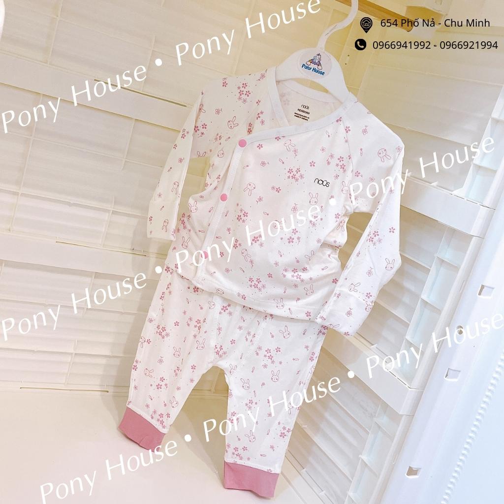 Bộ Sơ Sinh Nous Dài Tay Petit Màu Hồng Bé Gái Siêu Mềm, Mịn, Thoáng Khí, Co Giãn Tuyệt Đối Cho Bé Sơ Sinh/Newborn, Nb