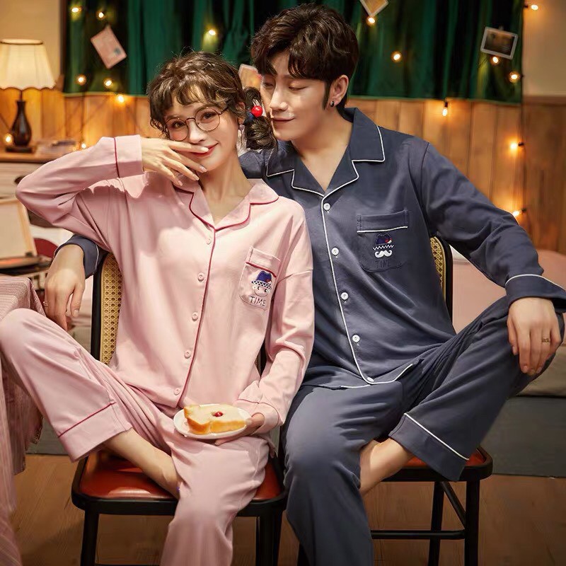 Đồ bộ mặc nhà cho nam và nữ - Đồ ngủ Pijama nam nữ - Đồ đôi chất cotton 100% ko xù, thấm hút mồ hôi