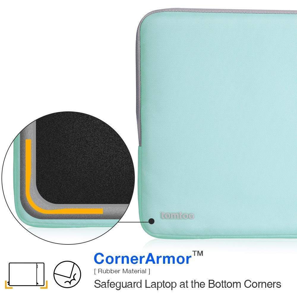 [Mã ELMSHX hoàn 8% xu đơn 500K] Túi chống sốc Tomtoc (USA) 360° Protective Macbook - Surface 13.3inch Light Blue - A13 | BigBuy360 - bigbuy360.vn