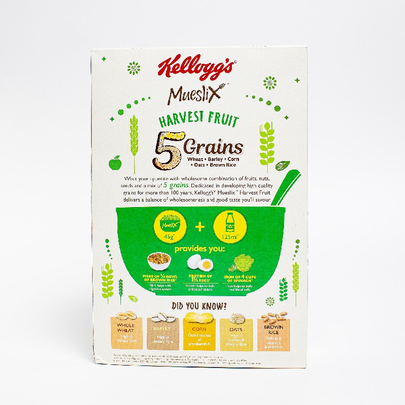 Ngũ Cốc Dinh Dưỡng Kellogg's Mueslix Harvest Fruit 375g