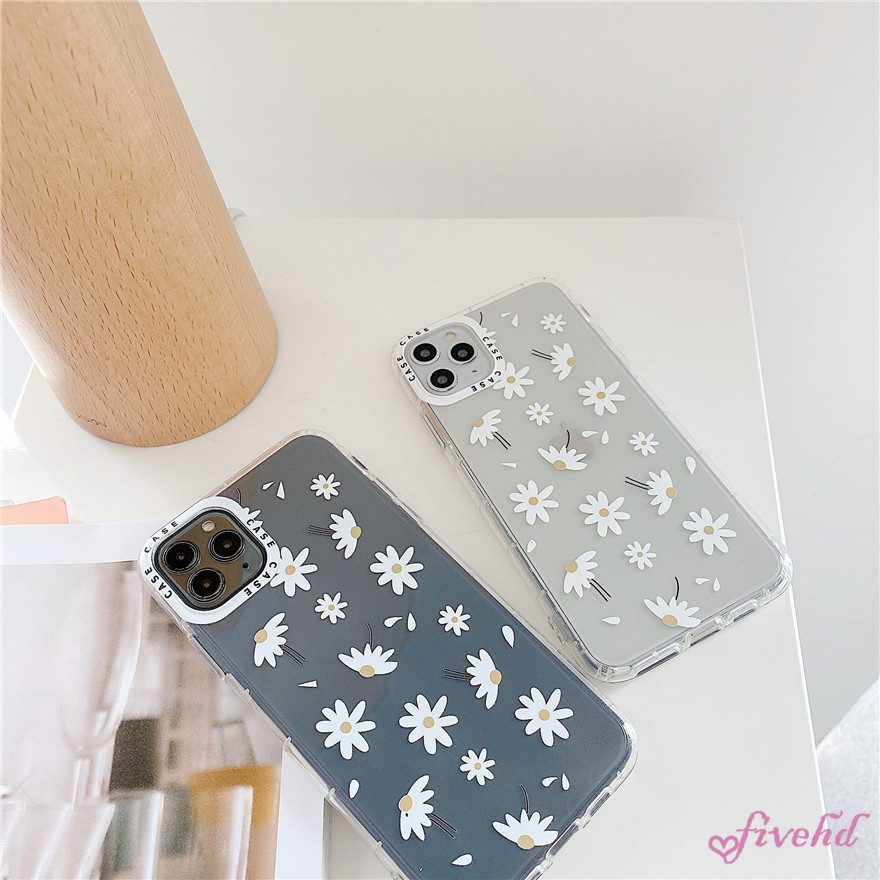 🌈Ready Stock🎁 Ốp điện thoại silicon mềm trong suốt chống trầy in hình hoa cúc cho Samsung A02s A42 A12 A21s A71 A51 A70 A50 A30 A20 J7 Prime | BigBuy360 - bigbuy360.vn