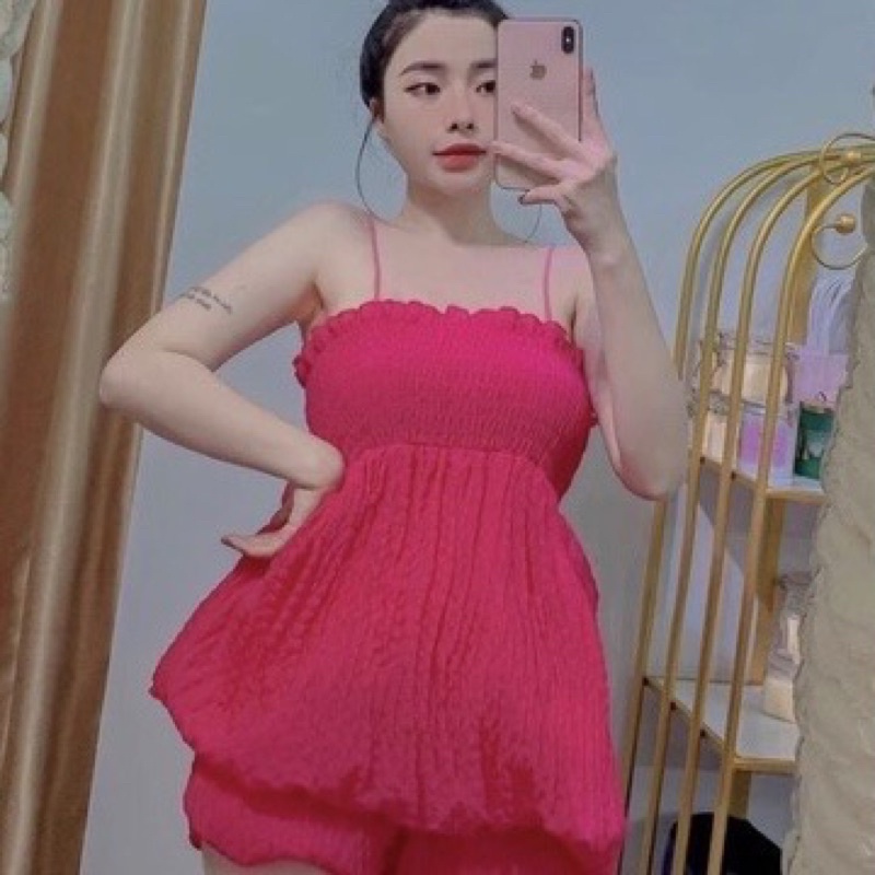 Set Đũi Xốp 2 Dây Bí (Hàng Loại 1) Bộ Đũi 2S Mùa Hè Hot Trend