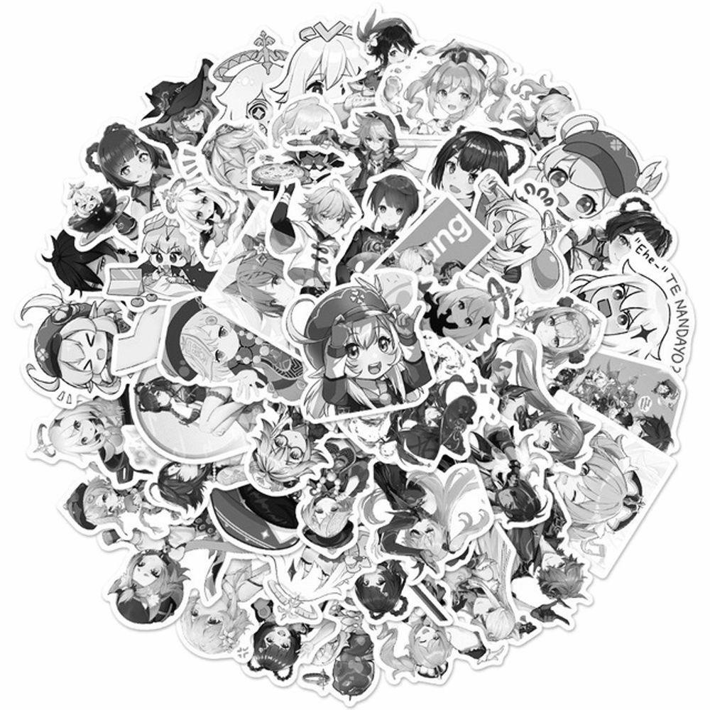 Miếng Dán Hình Anime Đáng Yêu Trang Trí Laptop/Máy Tính
