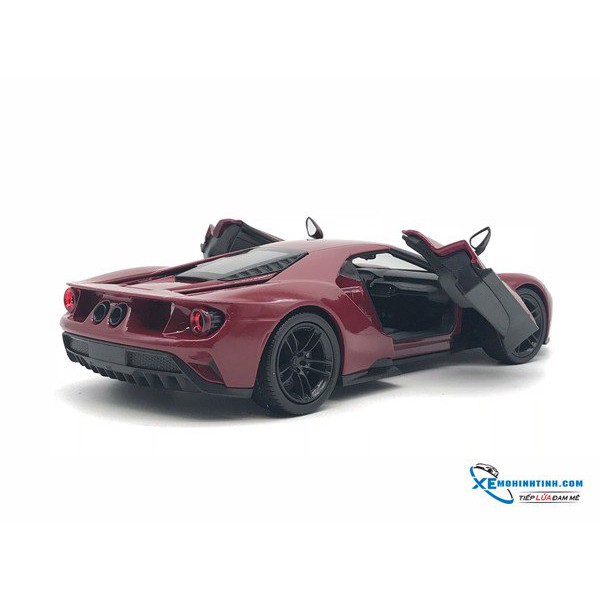 XE MÔ HÌNH : Ford GT 2017 1:24 Welly ( ĐỎ )