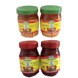 Chao ngon + chao đỏ Kim Thành lốc 4 hũ (650 g/ hũ)