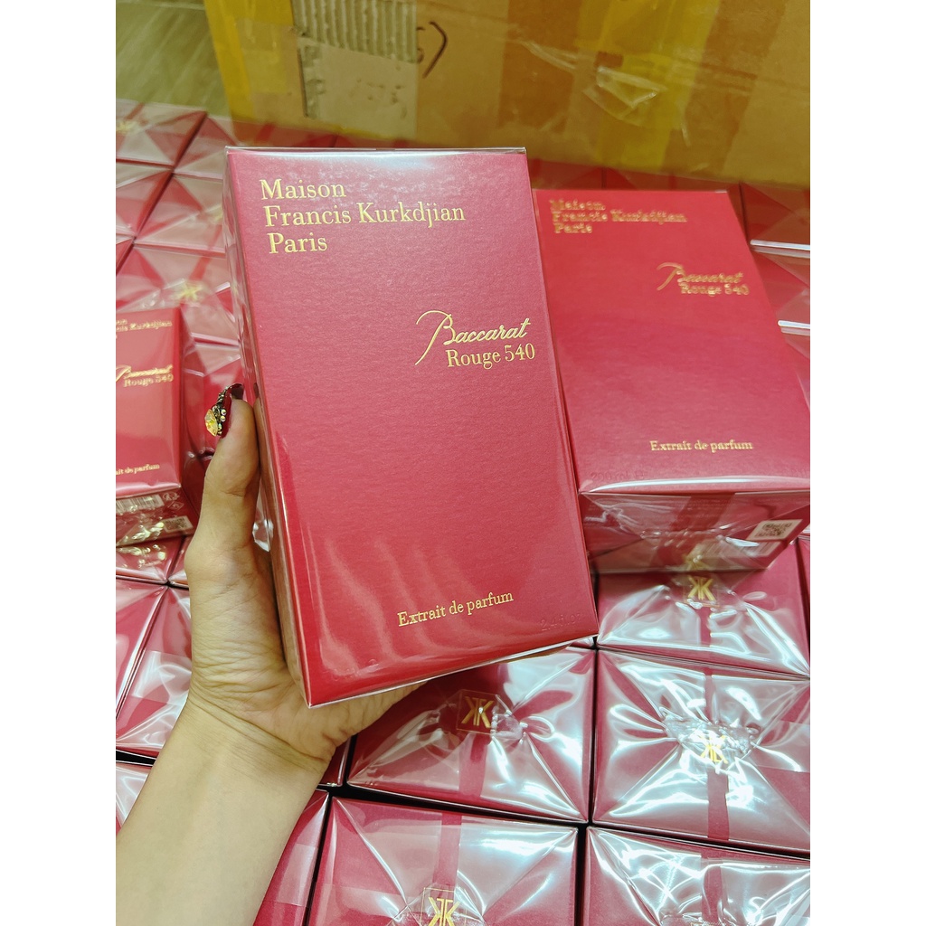 Nước Hoa Unisex Maison Francis Kurkdjian Baccarat Rouge 540 Extrait De Parfum - Scent of Perfumes