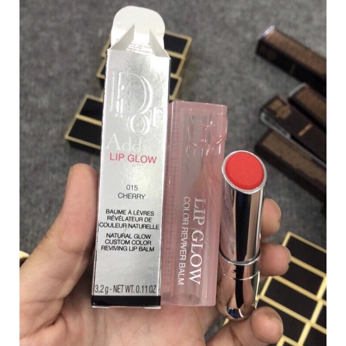 Son Dưỡng Dior Lip Glow 015 Cherry 3,2g