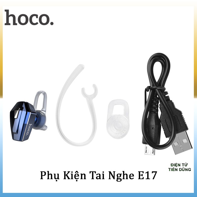 TAI NGHE HOCO E17 DÒNG 1 TAI - TAI NGHE CHÍNH HÃNG HOCO - TAI NGHE KHÔNG DÂY ĐẬM CHẤT TAI NGHE THỂ THAO