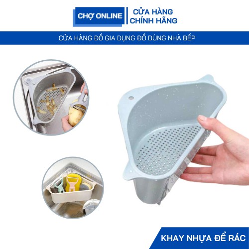 Giỏ đựng rác nắp bồn rửa bát, giỏ nhựa đựng rác đa năng