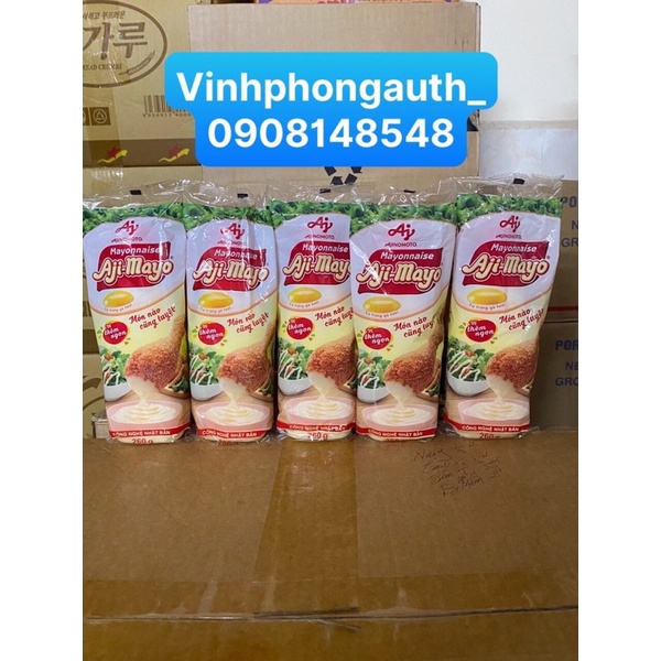 Sốt Mayonnaise Aji-mayo Ajinomoto 260gr