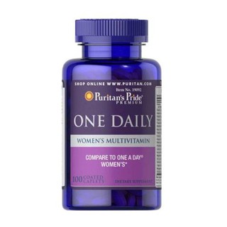 Vitamin Tổng Hợp Cho Phụ Nữ 1 Viên/Ngày Puritans Pride One Daily Womens Multivitamin 100 Viên