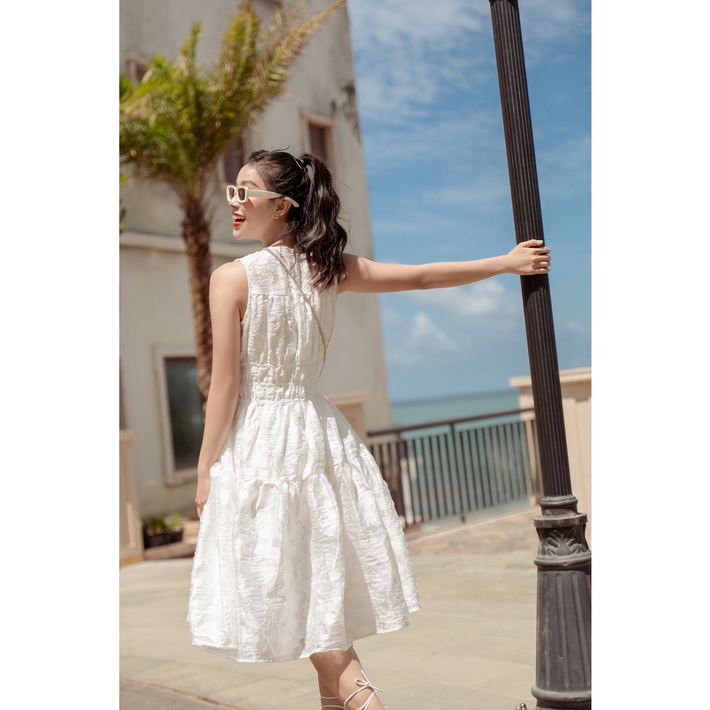 OLV - Đầm White Flowers Dress