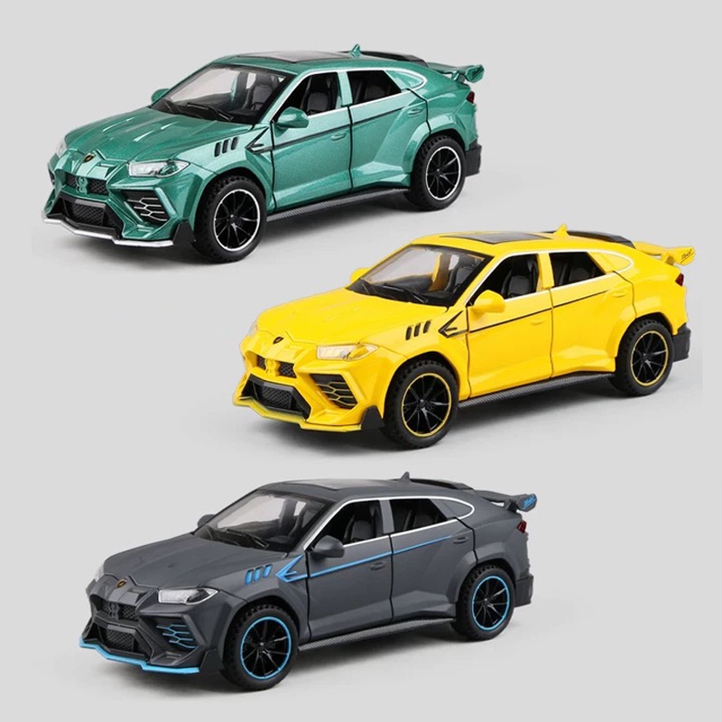 Mô Hình Xe Hơi Lamborghini Urus Bằng Hợp Kim Tỉ Lệ 1: 32 Có Đèn Và Nhạc Độc Đáo Sống Động