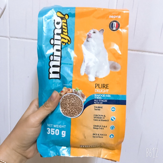 COMBO 4 loại thức ăn hạt cho mèo (Minino, Meo, Minino Yum, Mèo Apro)