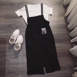 Set yếm + áo thun