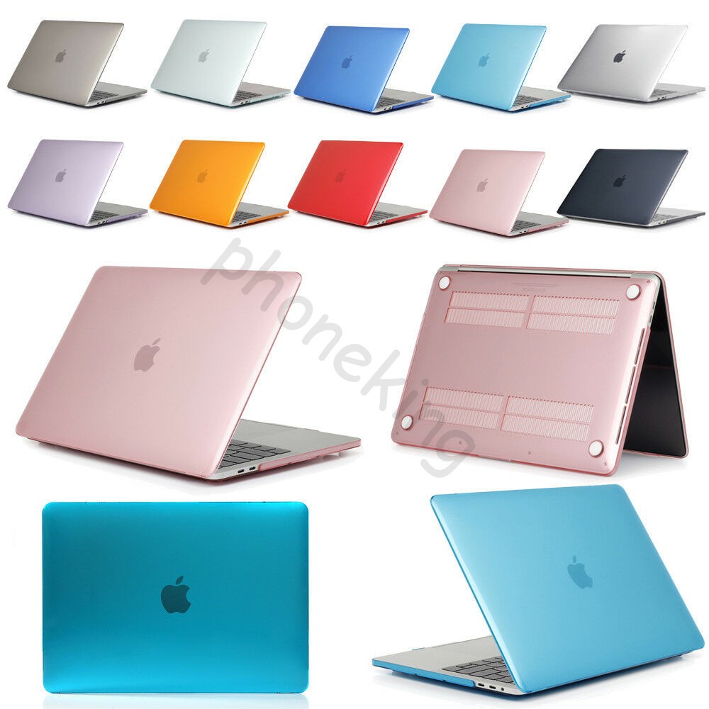 Ốp lưng laptop nhựa cứng màu trơn dành cho Macbook Air 13 inch A1466/A1369
