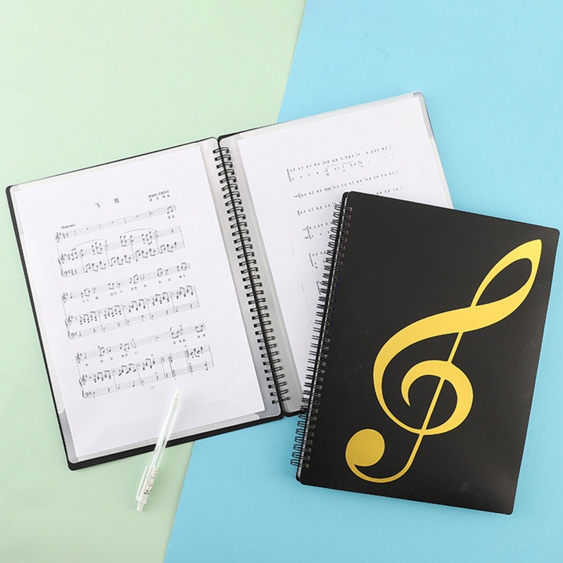 Bìa Gập Nhạc 40 Trang Khổ A4 Tiện Dụng Cho Đàn Violin