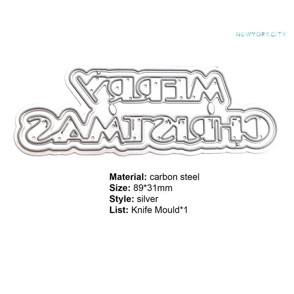 Khuôn Thép Carbon Cắt Hình Trang Trí Album Ảnh Giáng Sinh