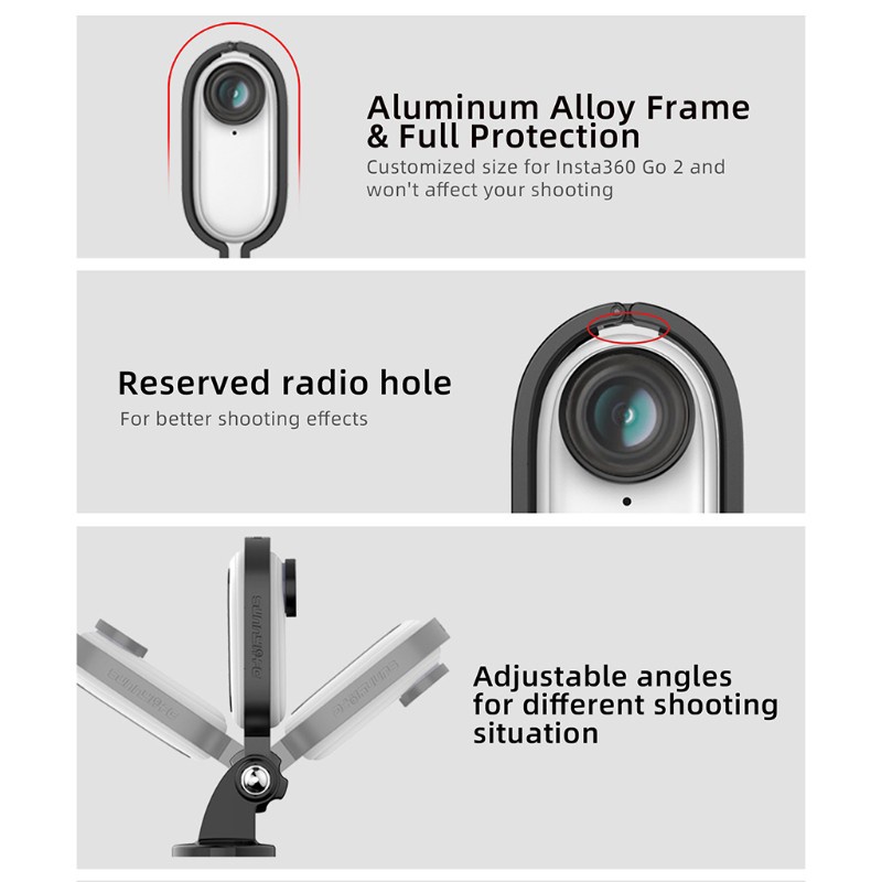 Khung Bảo Vệ Cho-Insta360 Go 2 | BigBuy360 - bigbuy360.vn