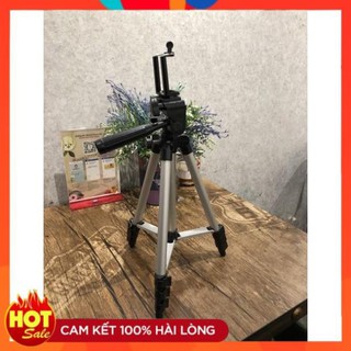 Giá đỡ 3 chân máy chụp ảnh Tripod TF-3110 + Miếng kẹp điện thoại