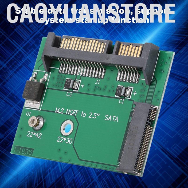 M.2 NGFF SSD conversion to 2.5 inch SATA riser card M2 adapter high quality SATA3