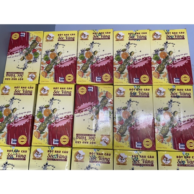 BỘT RAU CÂU SÓC VÀNG
