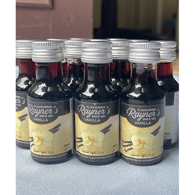 Tinh dầu làm bánh,kem, tinh dầu vani Rayners 28ml nhập khẩu Anh