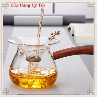 Lọc trà thủy tinh chịu nhiệt nhiều mẫu,tống trà lọc bã chè cao cấp