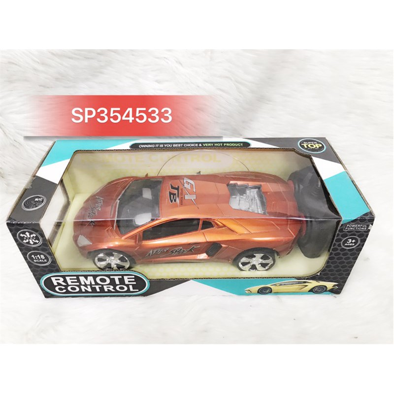 HỘP XE HƠI LAMBORGHINI ĐK 7 Đ.TÁC, KHÔNG SẠC TL 1:18 , 389-67 (Hộp) - SP354533