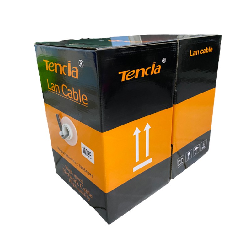 Thùng cuộn 300M cáp mạng Tencia FTP Cat5e 1002E