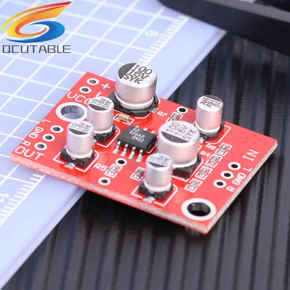 Bo Mạch Khuếch Đại Âm Thanh DC 5-15V AD828
