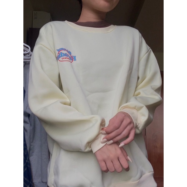 Áo Sweater Paradise nỉ bông | BigBuy360 - bigbuy360.vn