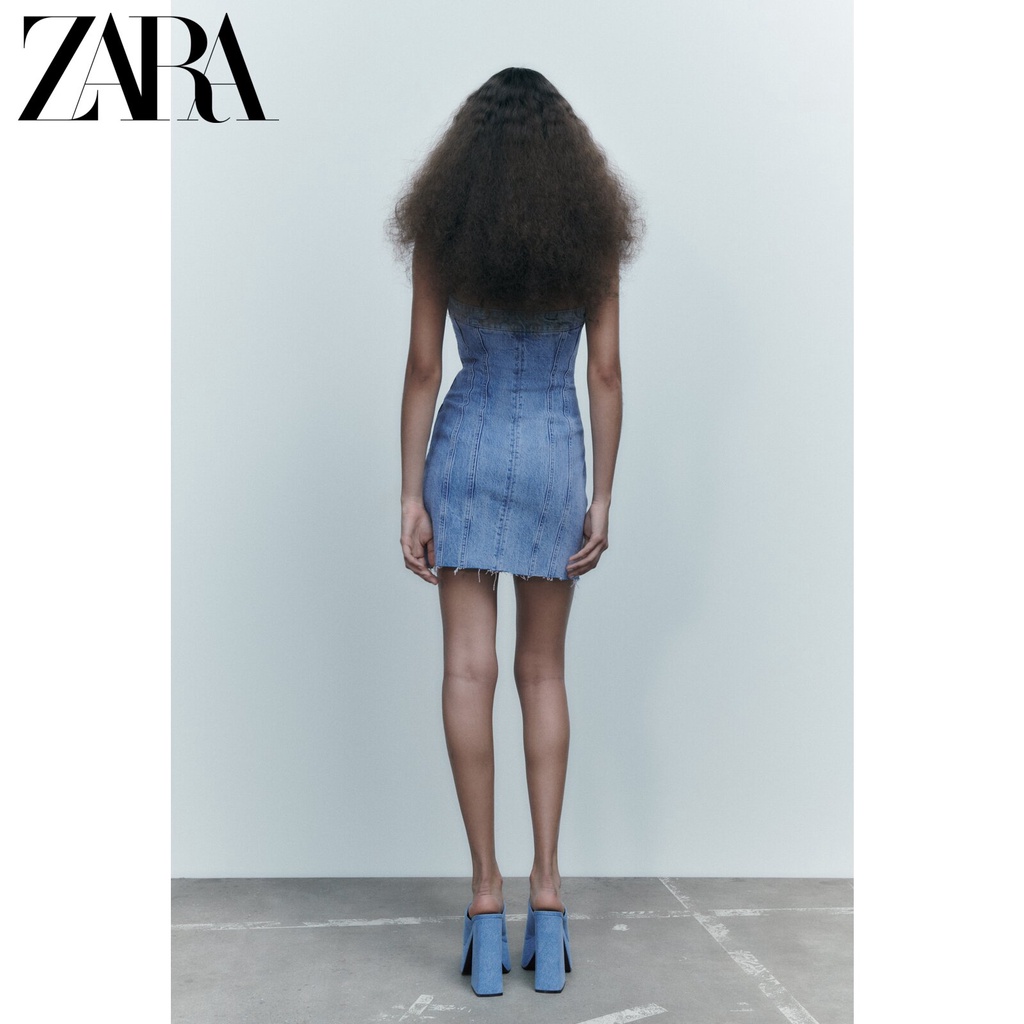 Đầm Zara jean cá tính sexy DB02OMG55N10