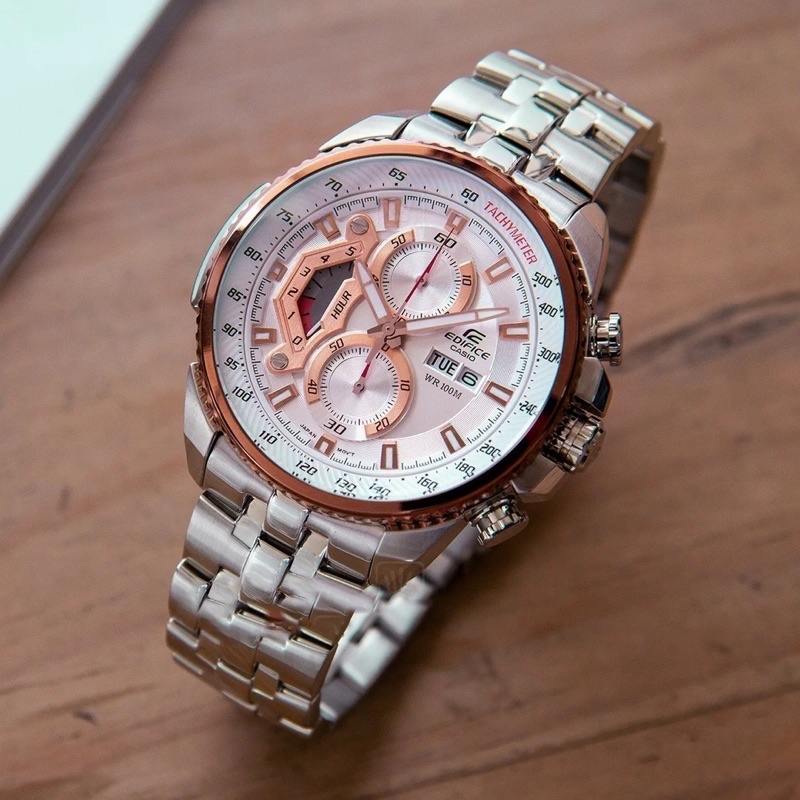 ĐỒNG HỒ NAM CHÍNH HÃNG Casio Edifice Royal Cực Sang - Bền Bỉ EF-558D- 7A | BigBuy360 - bigbuy360.vn