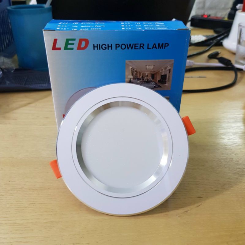 Đèn led âm trần 7W