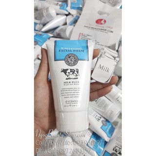 [FREE SHIP 50K] Sữa rửa mặt Beauty Buffet Scentio Milk Plus Whitening Facial Foam Q10 - Chính Hãng