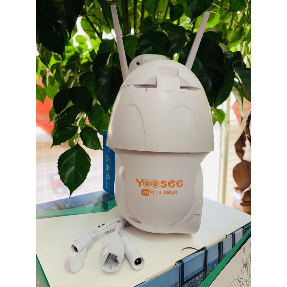 CAMERA IP WIFI YOOSEE DS-08 FHD 1080P chống nước - XOAY 355 ĐỘ, BAN ĐÊM CÓ MÀU, đàm thoại 2 chiều, bảo hành 12 tháng