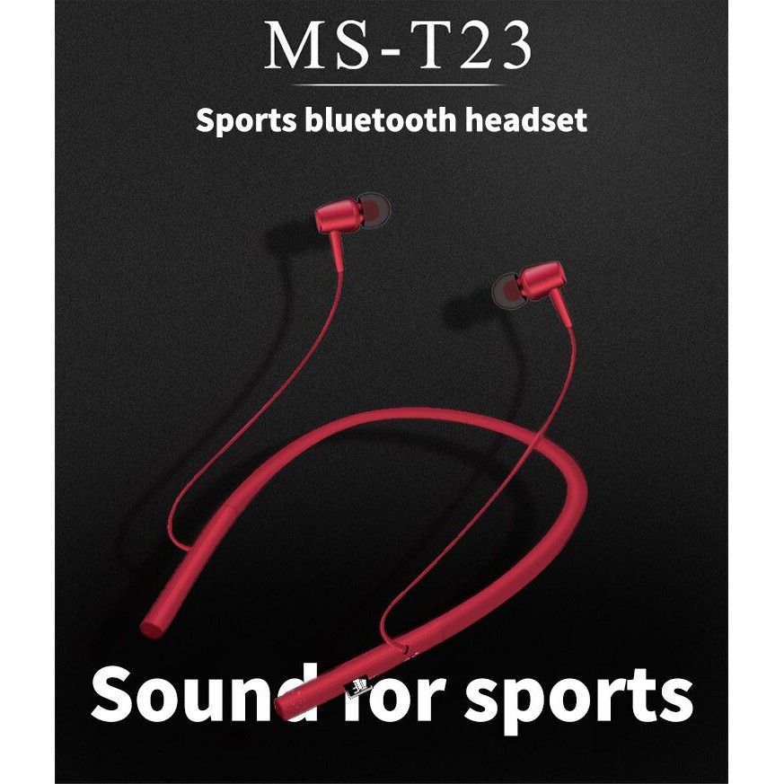 Tai nghe Bluetooth Wireless MS-T23 Pure Bass Vô địch tầm giá | BigBuy360 - bigbuy360.vn