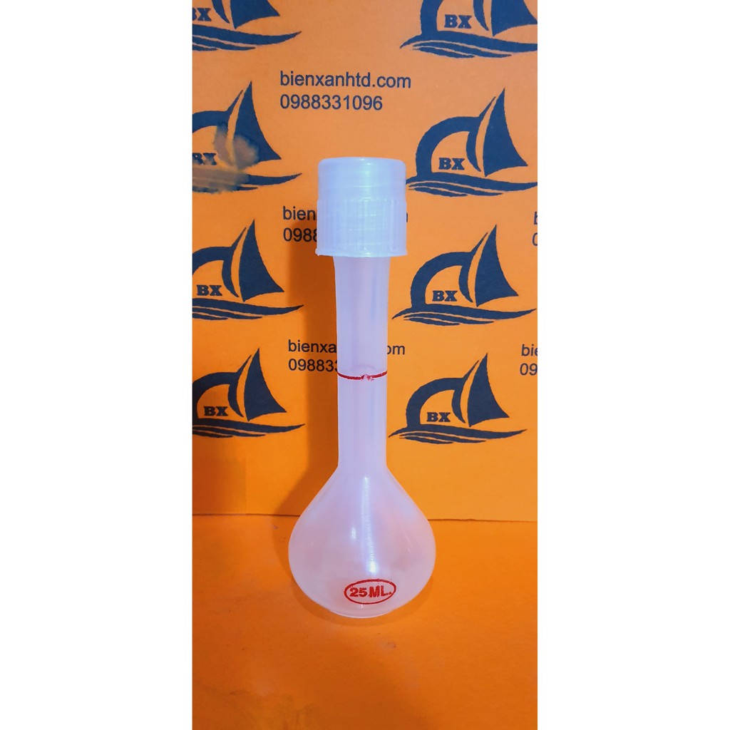Bình định mức nhựa 25ml