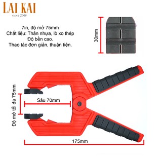 Kẹp nhanh chữ A 75mm