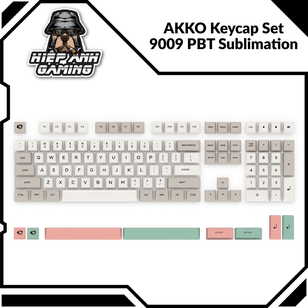 Bộ Keycap AKKO 9009 dành cho Bàn phím cơ