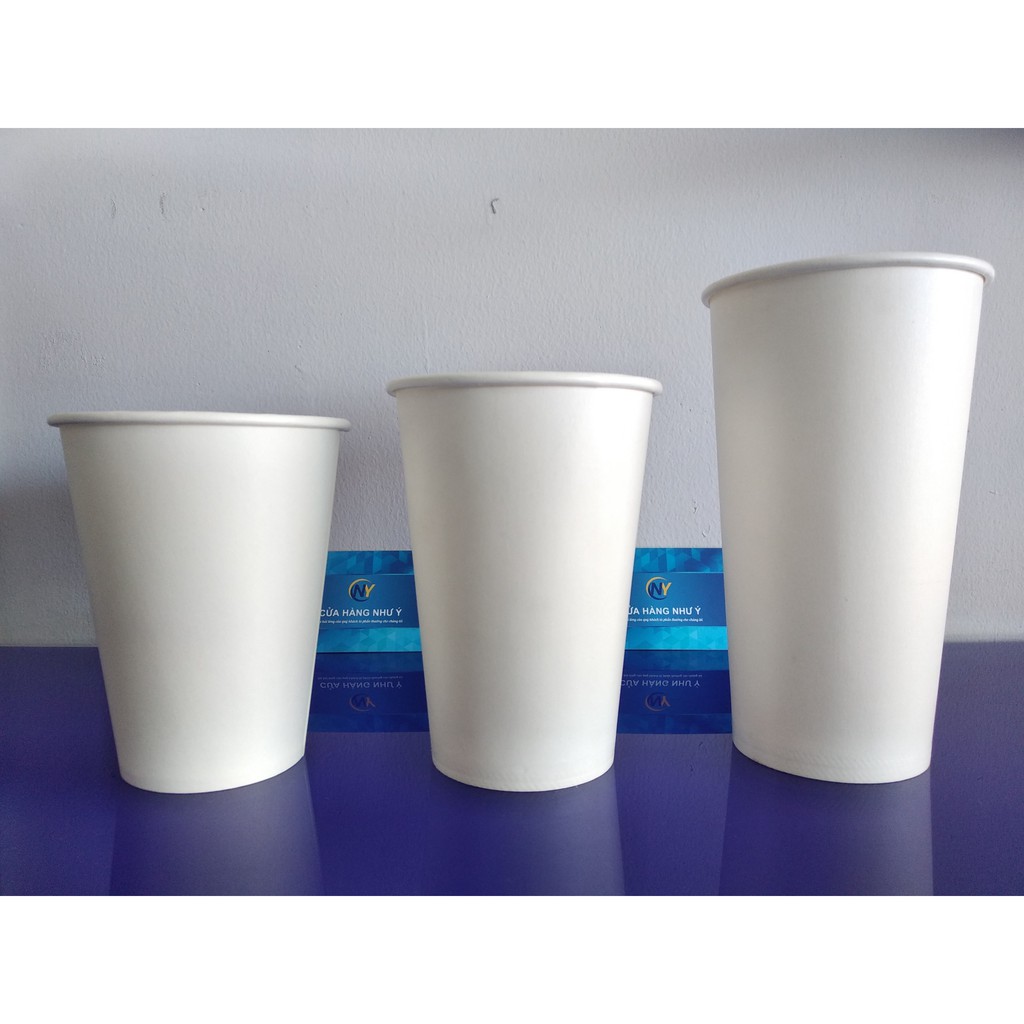 COMBO 50 Ly giấy 360ml MỎNG + NẮP